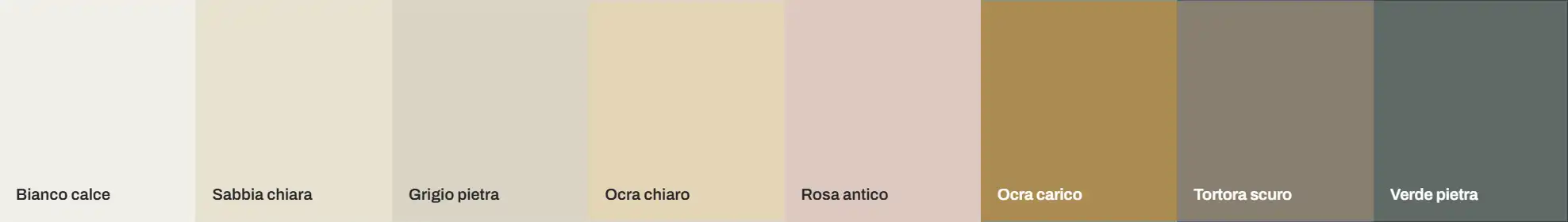 palette per pittura esterni